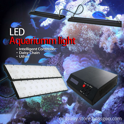 Aquarium LED Lighting with Daisy-Chain for Coral Reef